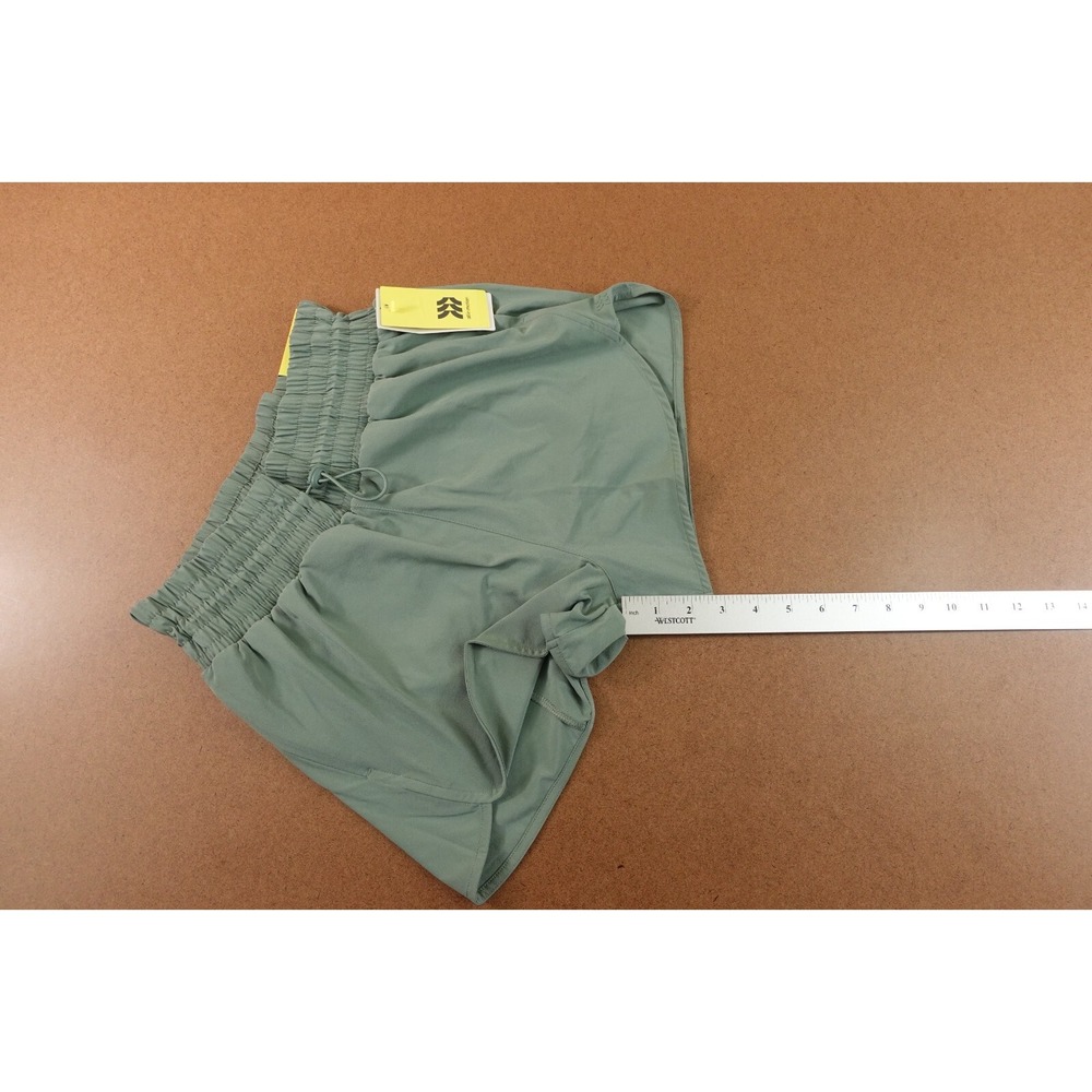 All In Motion Womens Size XS Green Pocket High Rise 3" Inseam Active Shorts NWT - Picture 10 of 11